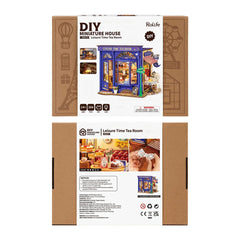 DIY Miniatur Haus Teestube Time Tea Room DG171 - DG171 Robotime