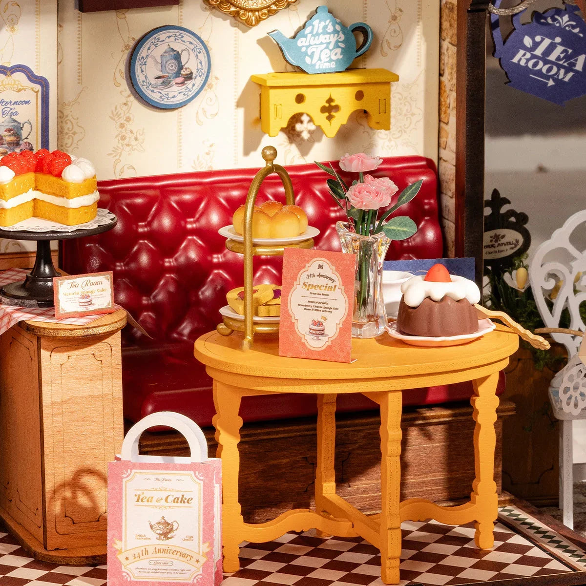 DIY Miniatur Haus Teestube Time Tea Room DG171 - DG171 Robotime