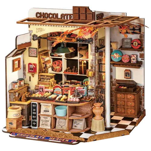 DIY Miniatur Henrys Schokoladenladen Chocolate DG174 - Robotime