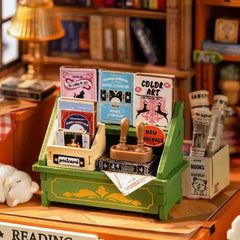 DIY The Muse Bookshop Buchhandlung - DS040 Robotime