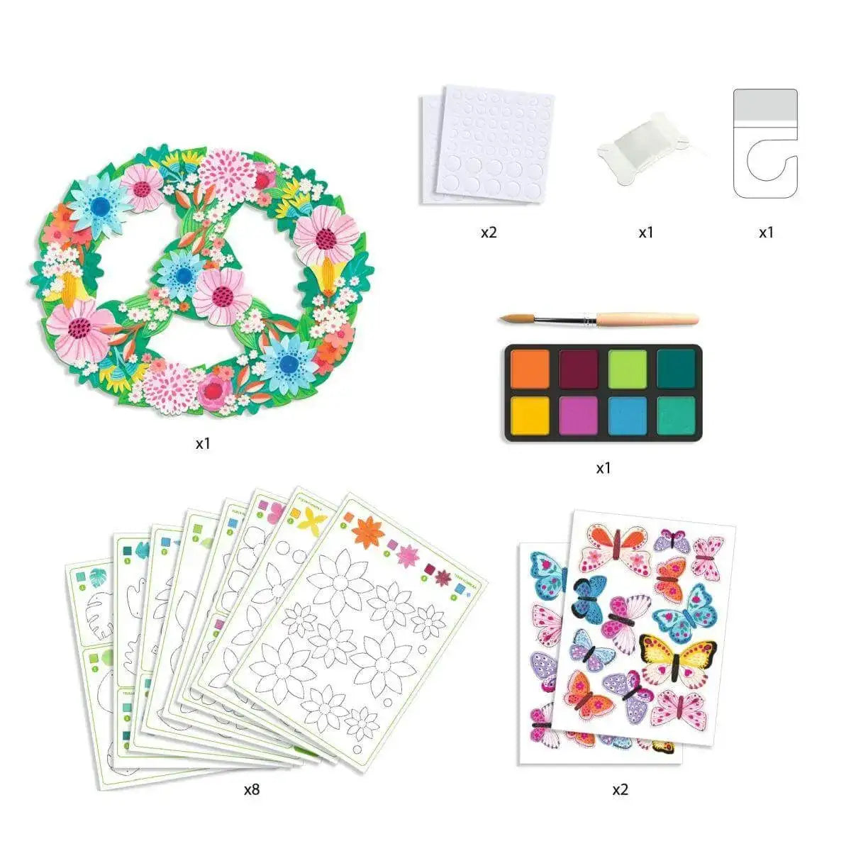 DIY Mobile Frühling Djeco