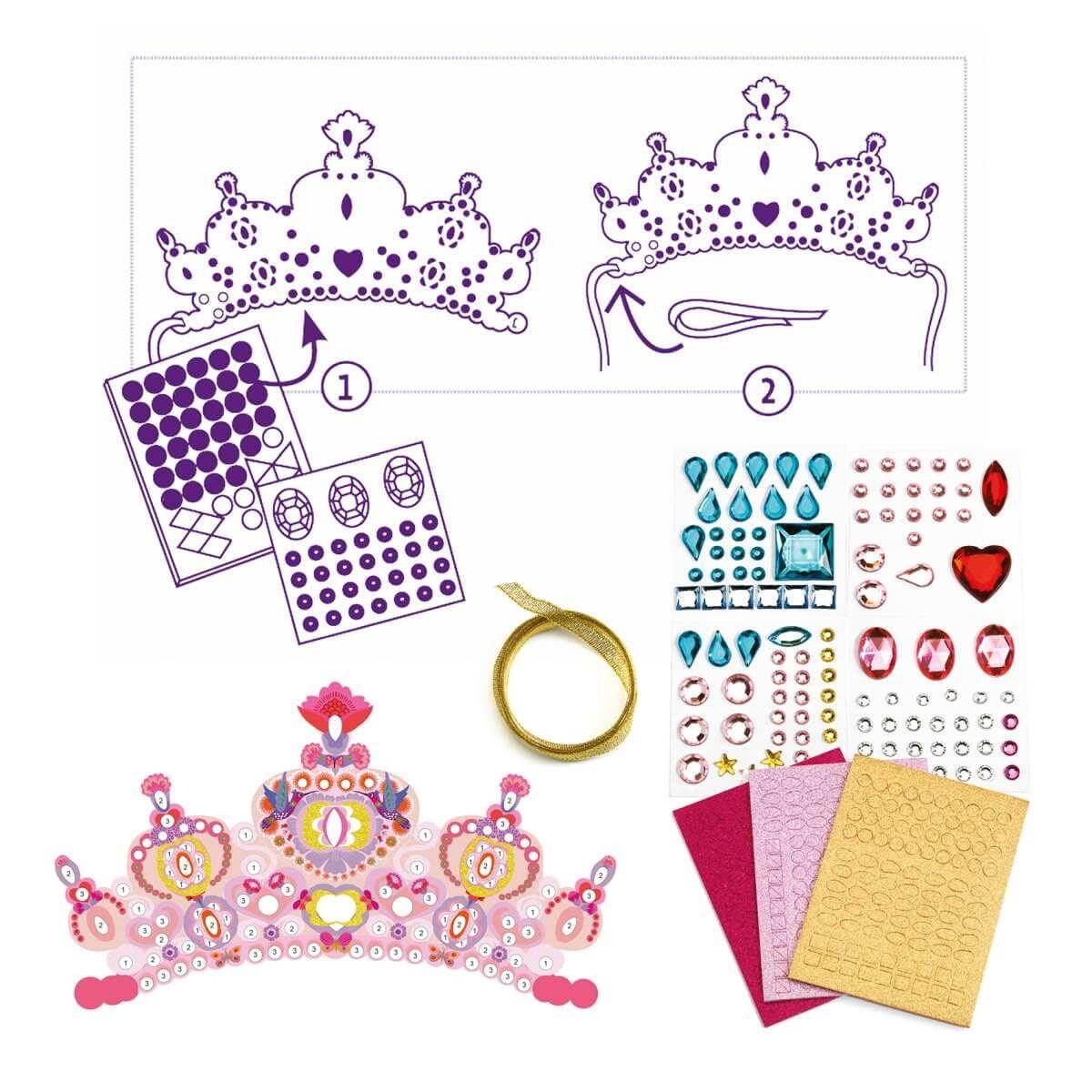 DIY Mosaik Diademe - Version 1 Djeco
