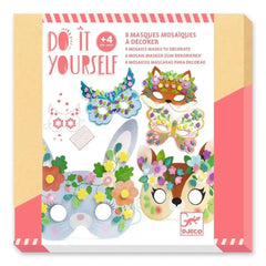 DIY Mosaik Masken - Waldtiere