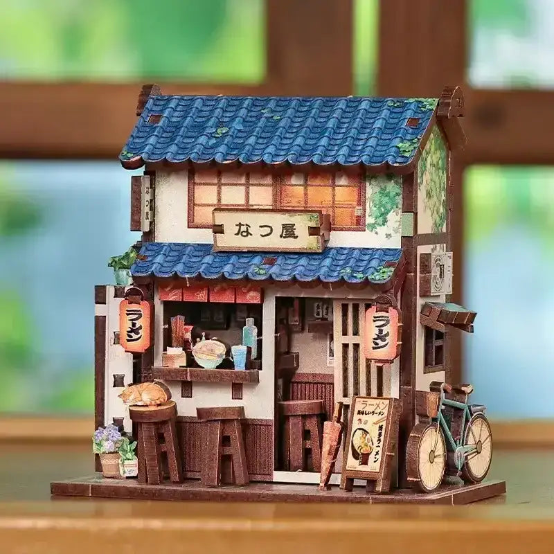 DIY - Ramen Shop Mini Book Nook