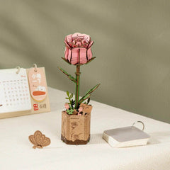 DIY Rose pink Robotime