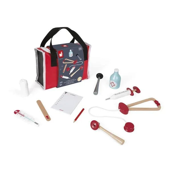 Doktortasche Arztkoffer inkl. Zubehör - Janod