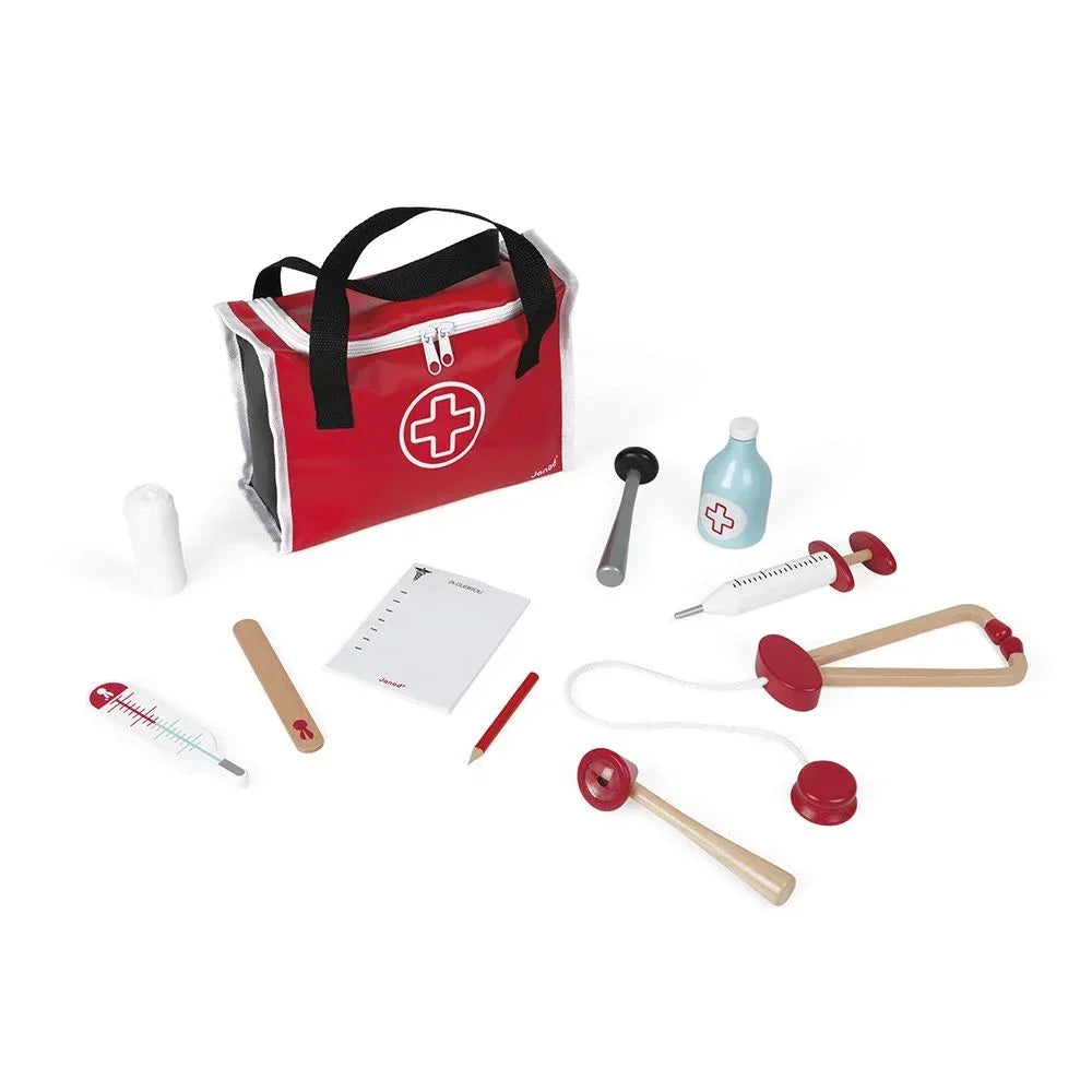 Doktortasche Arztkoffer inkl. Zubehör - Janod