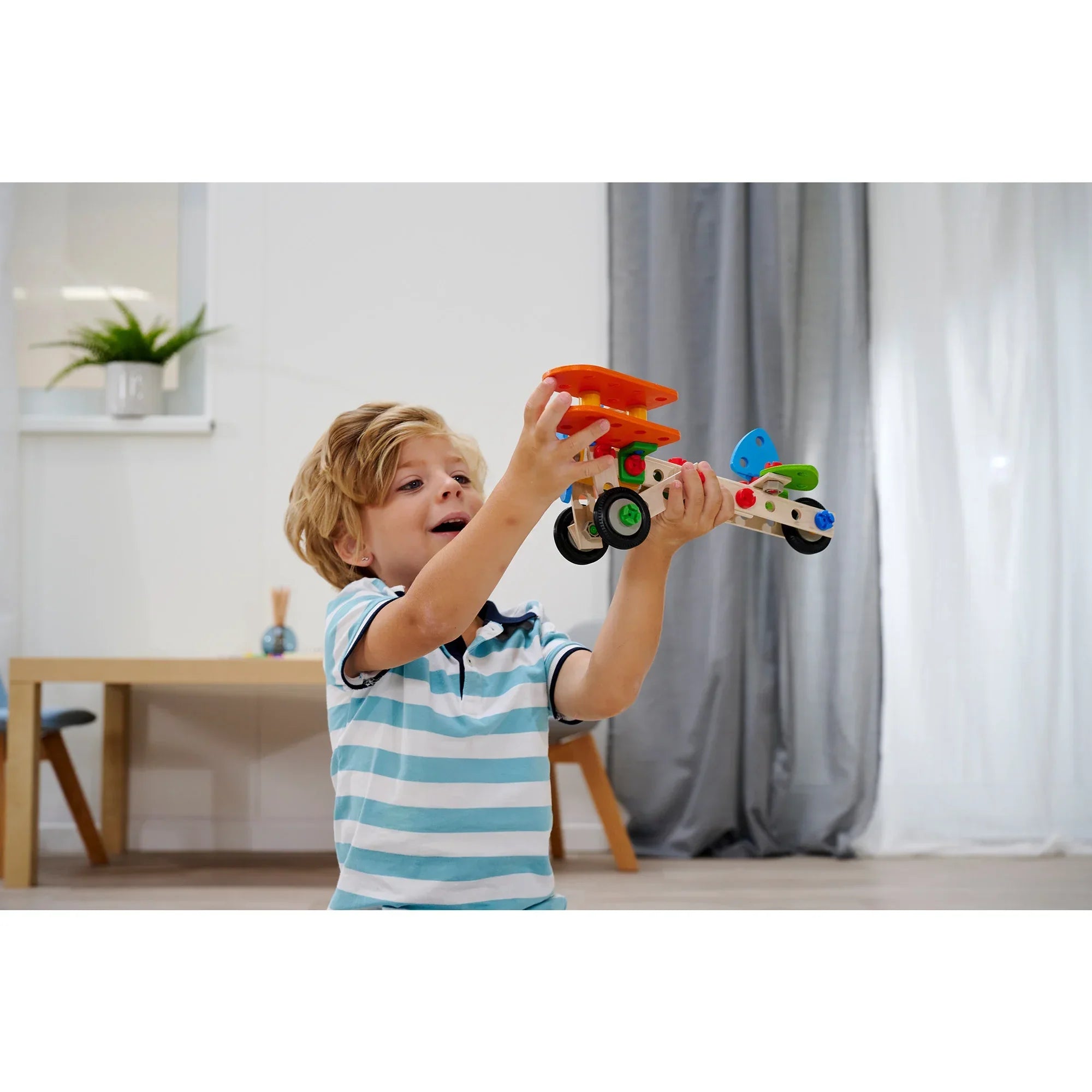 Doppeldecker Konstruktionsspielzeug 85 Teile - Simba