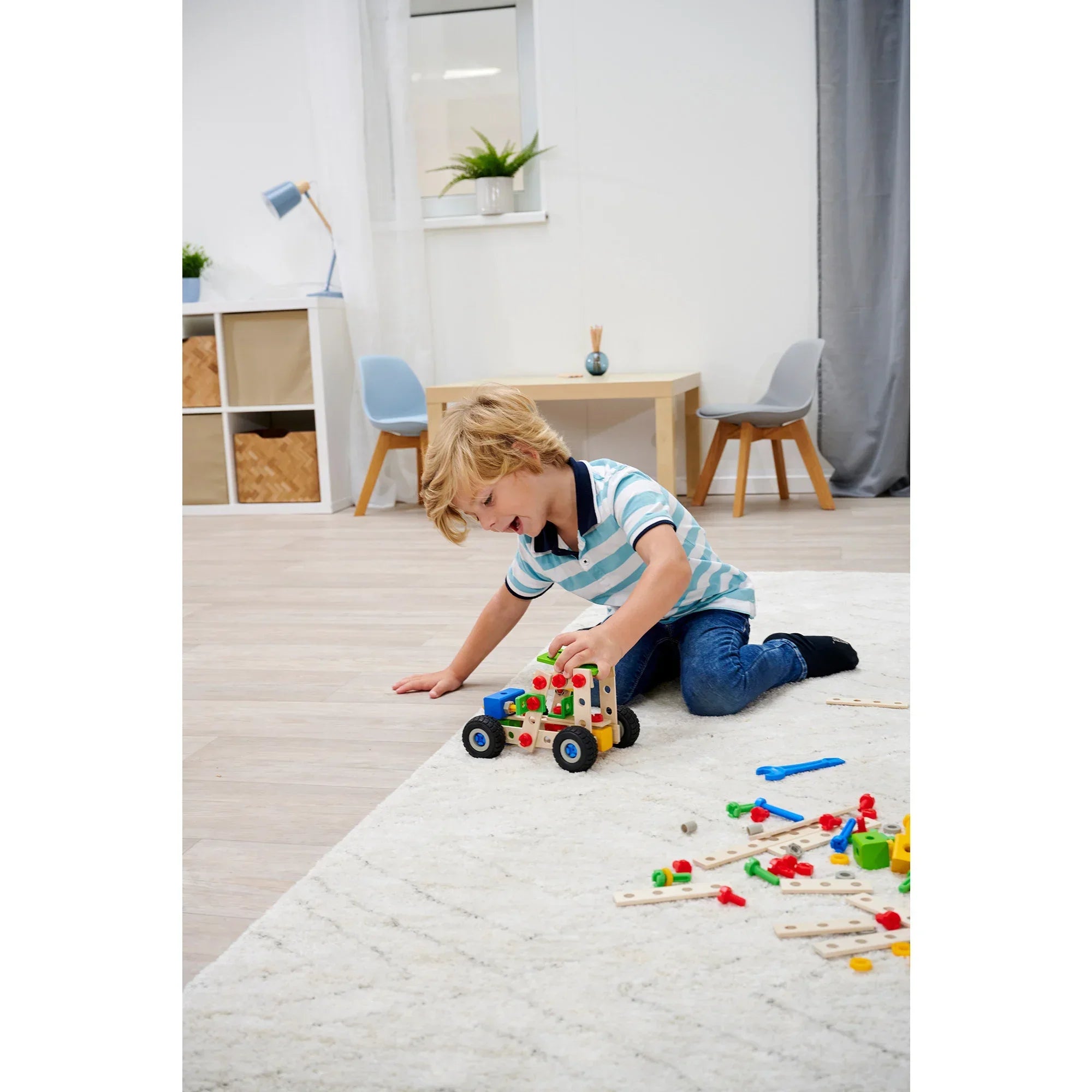 Doppeldecker Konstruktionsspielzeug 85 Teile - Simba