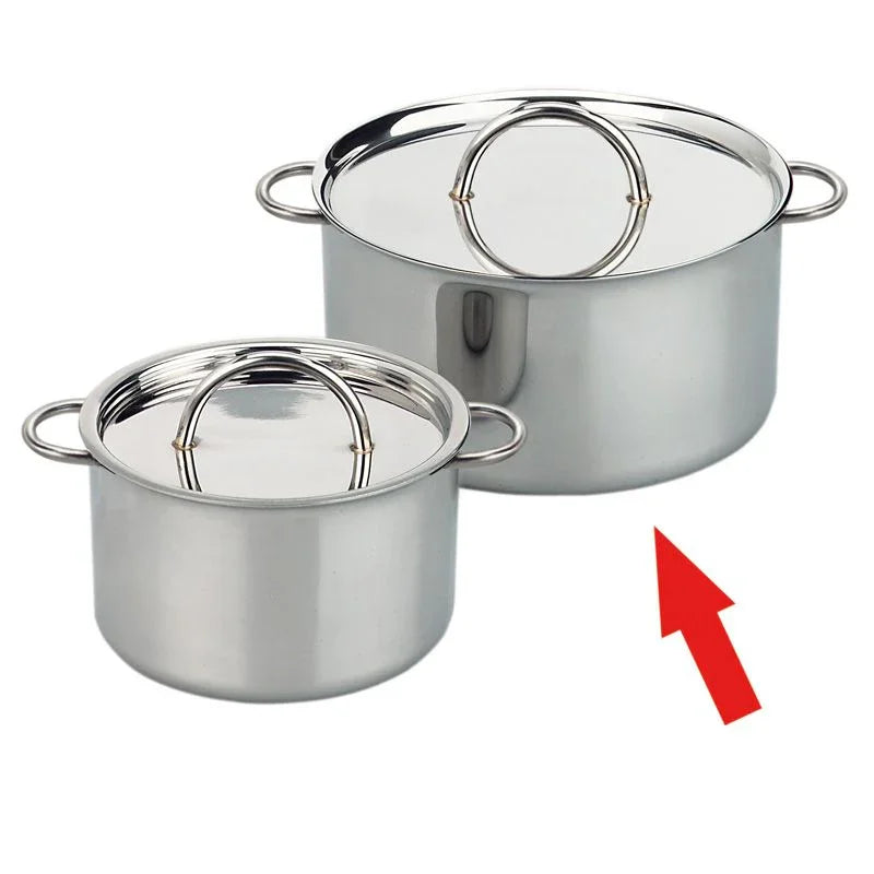 Edelstahl Henkeltopf 12cm - 530303 Nic Toys