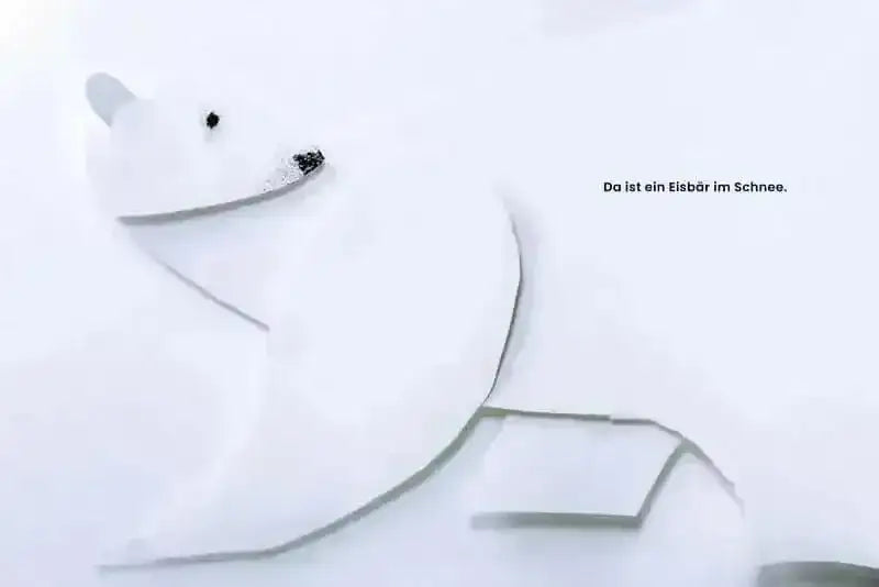 Ein Eisbär im Schnee Aladin Verlag