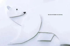Ein Eisbär im Schnee Aladin Verlag