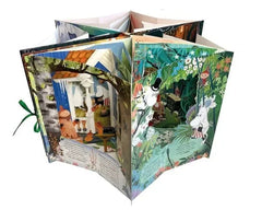 Ein Jahr im Muminhaus - Ein Karussellbuch über die Jahreszeiten