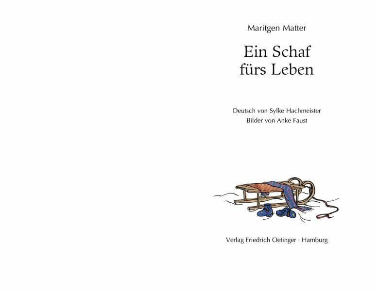 Ein Schaf fürs Leben Oetinger Verlag