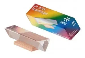 Ein Stück Regenbogen Prisma Sonnenprisma 11 x 2,9 cm - Kraul
