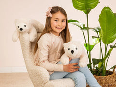 Eisbär liegend 45cm - 915478 Teddy Hermann