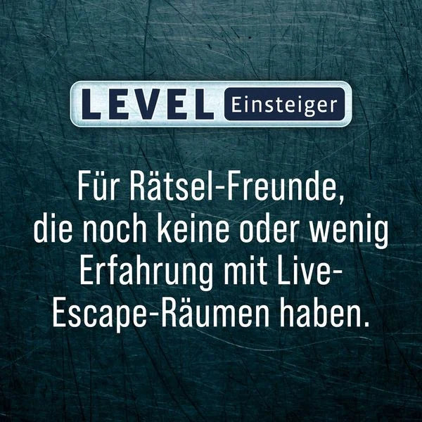 LEVEL Einsteiger: Für Rätsel-Freunde mit wenig Live-Escape-Raum-Erfahrung