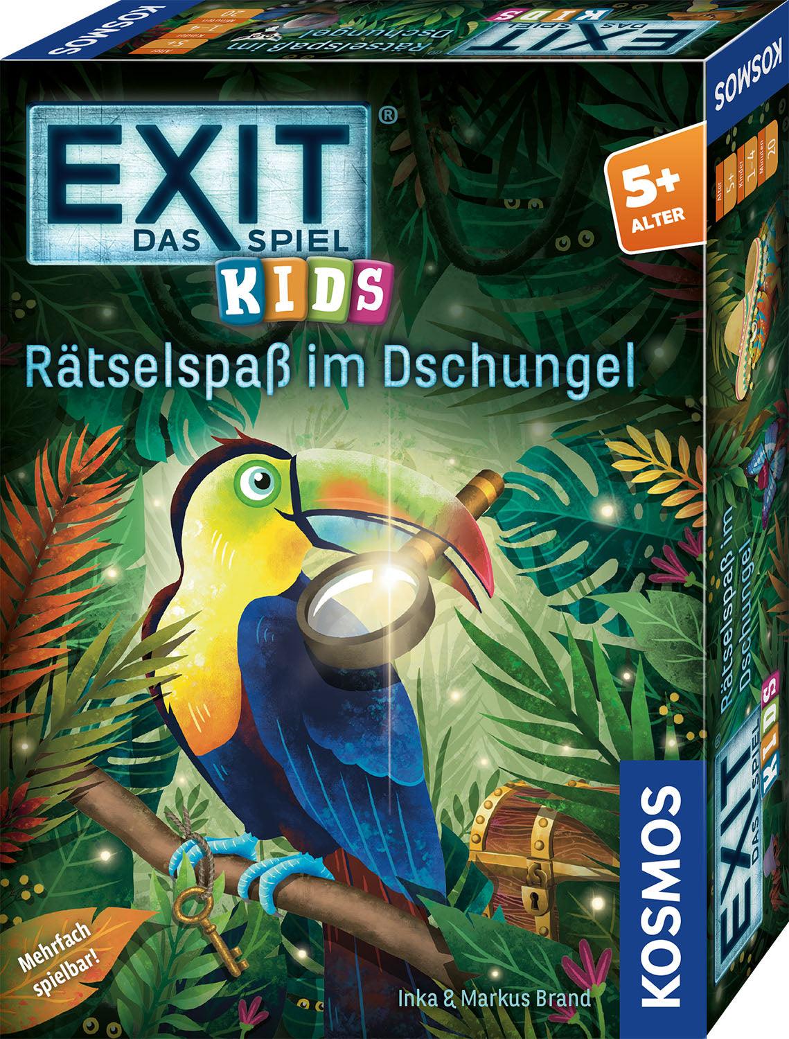 EXIT Kids - Rätselspaß im Dschungel - www. kunstundspiel .de 4002051683375