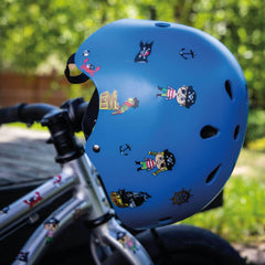 Fahrrad Aufkleber Piraten Farbviereck GmbH