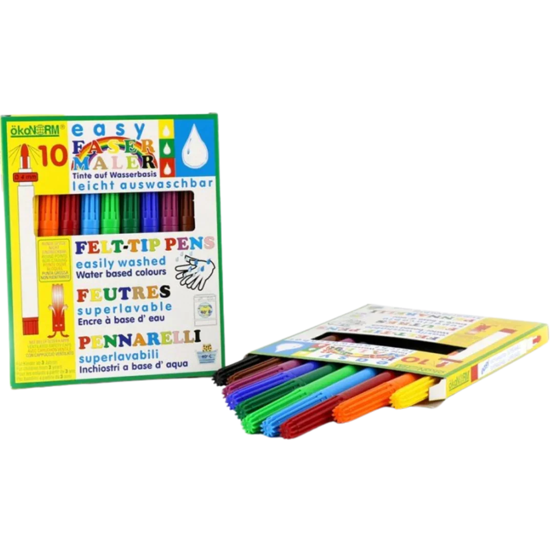 Fasermaler Tinte auf Wasserbasis - 4019427720060 Ökonorm