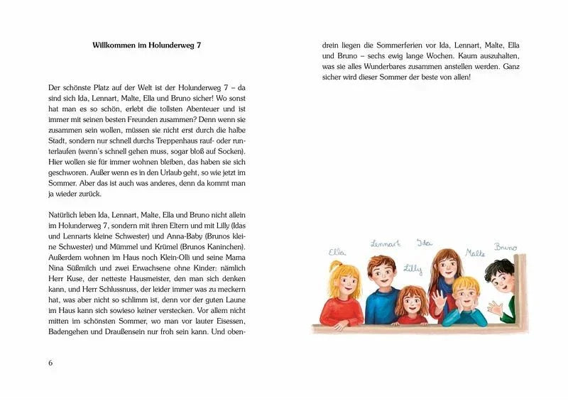 Ferienzeit im Holunderweg - 9783522305518 Gabriel Verlag