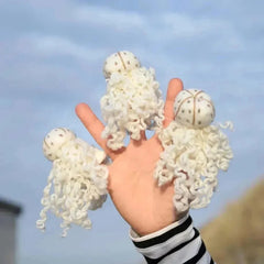 Fingerpuppe Filz - Qualle Blossify