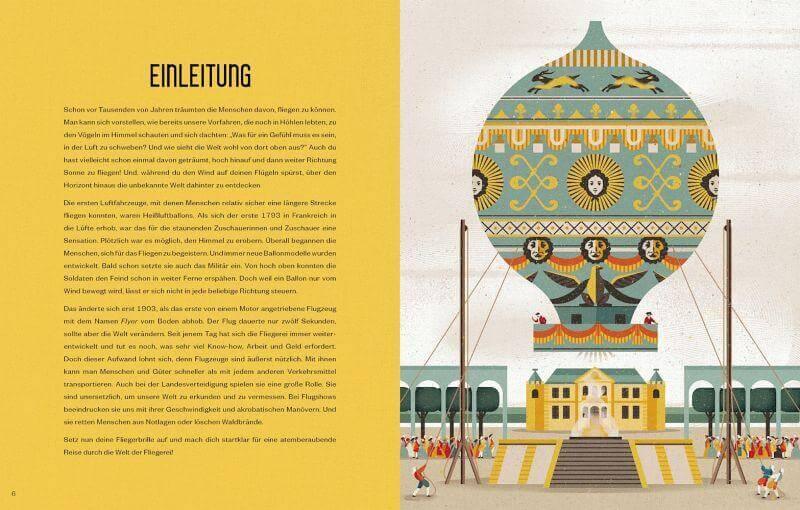 Fliegen -  Alles über Flugzeuge, Heißluftballons, Hubschrauber & Co. Knesebeck Verlag