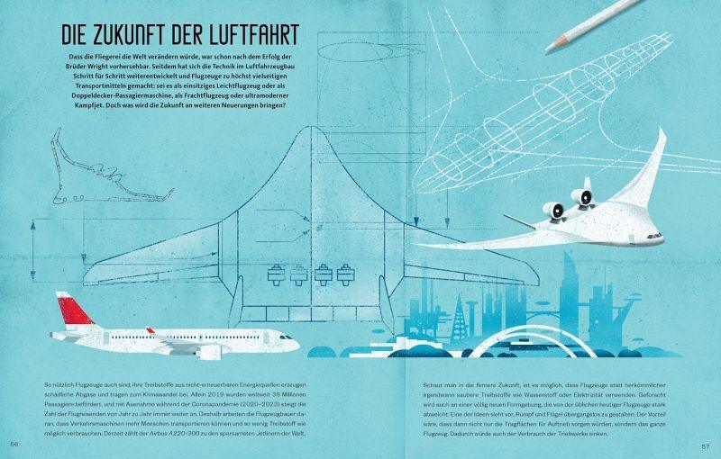 Fliegen -  Alles über Flugzeuge, Heißluftballons, Hubschrauber & Co. Knesebeck Verlag