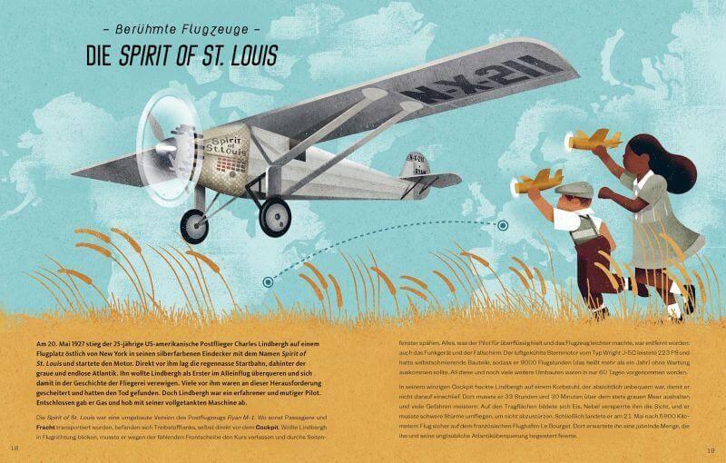 Fliegen -  Alles über Flugzeuge, Heißluftballons, Hubschrauber & Co. Knesebeck Verlag