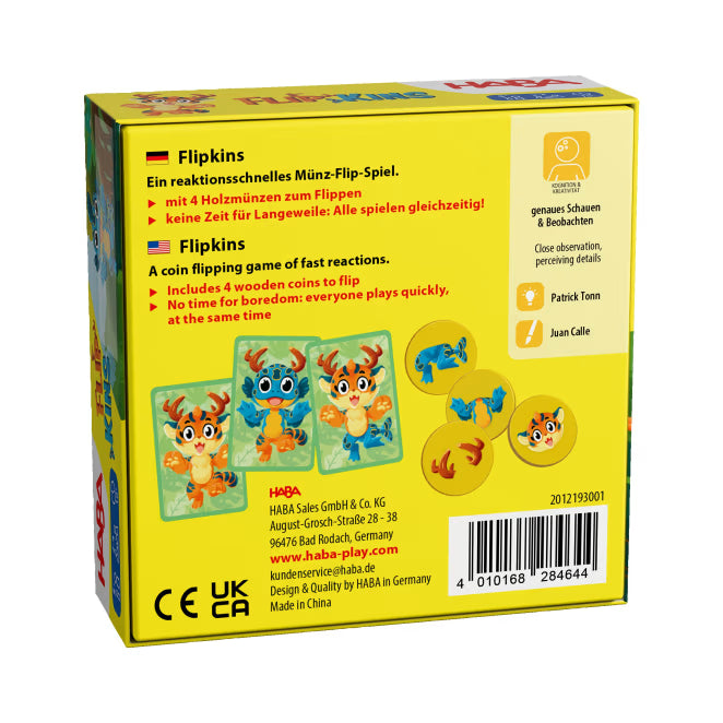 Flipkins Münz-Flip-Spiel ab 5 Jahren - 2012193001 Haba