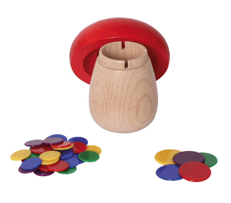 Flohhüpfspiel Pilz Bartl