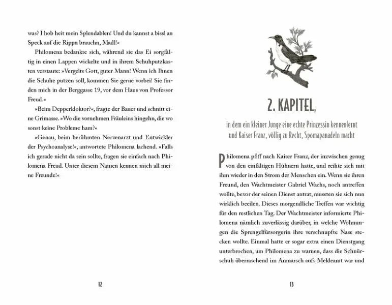 Frag Philomena Freud - Die Perlenspinne - 9783957289827 Knesebeck Verlag
