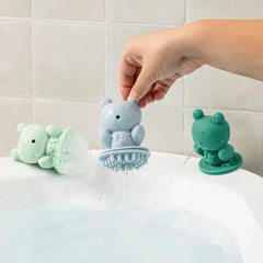 Badespielzeug Tiere mit Wasserfunktion für Kinderbadewanne, nachhaltig & sicher