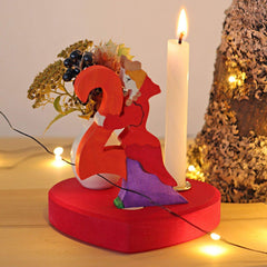 Geburtstagsdekoration Herz groß Grimms