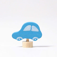 Geburtstagsstecker Auto blau Grimms