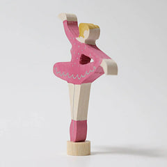Geburtstagsstecker Ballerina pink Grimms