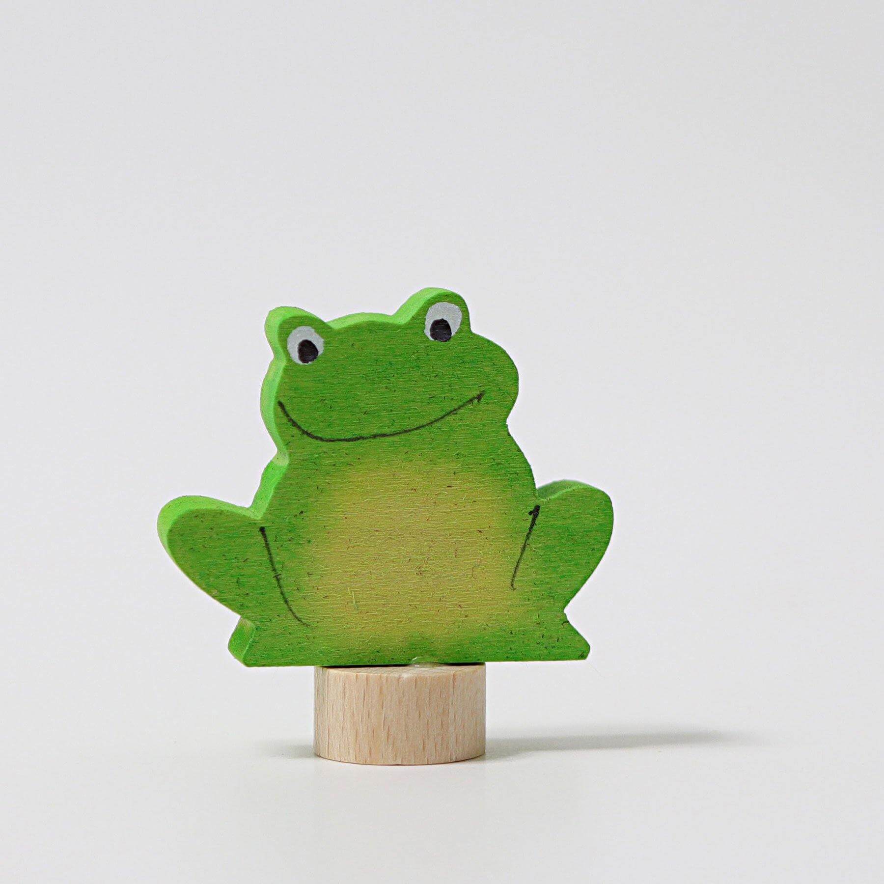Geburtstagsstecker Frosch Grimms