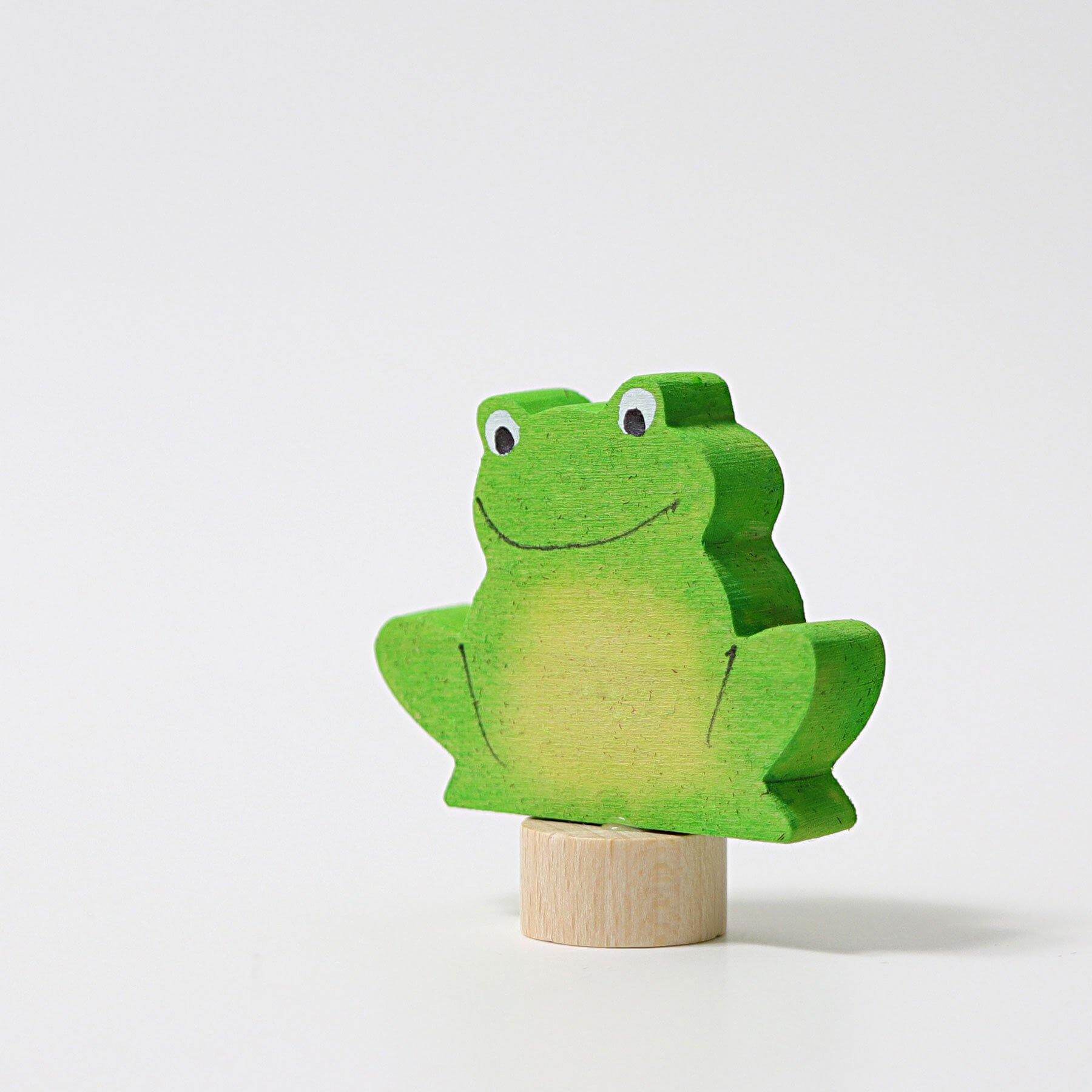 Geburtstagsstecker Frosch Grimms