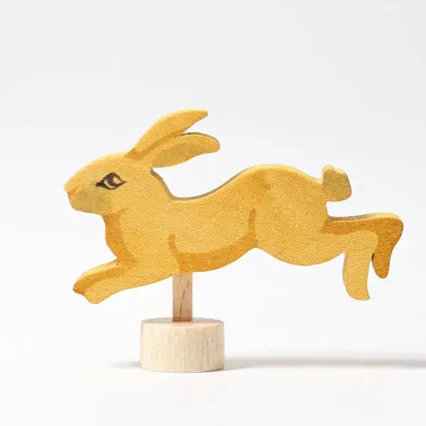 Geburtstagsstecker Hase springend - 04233 Grimms