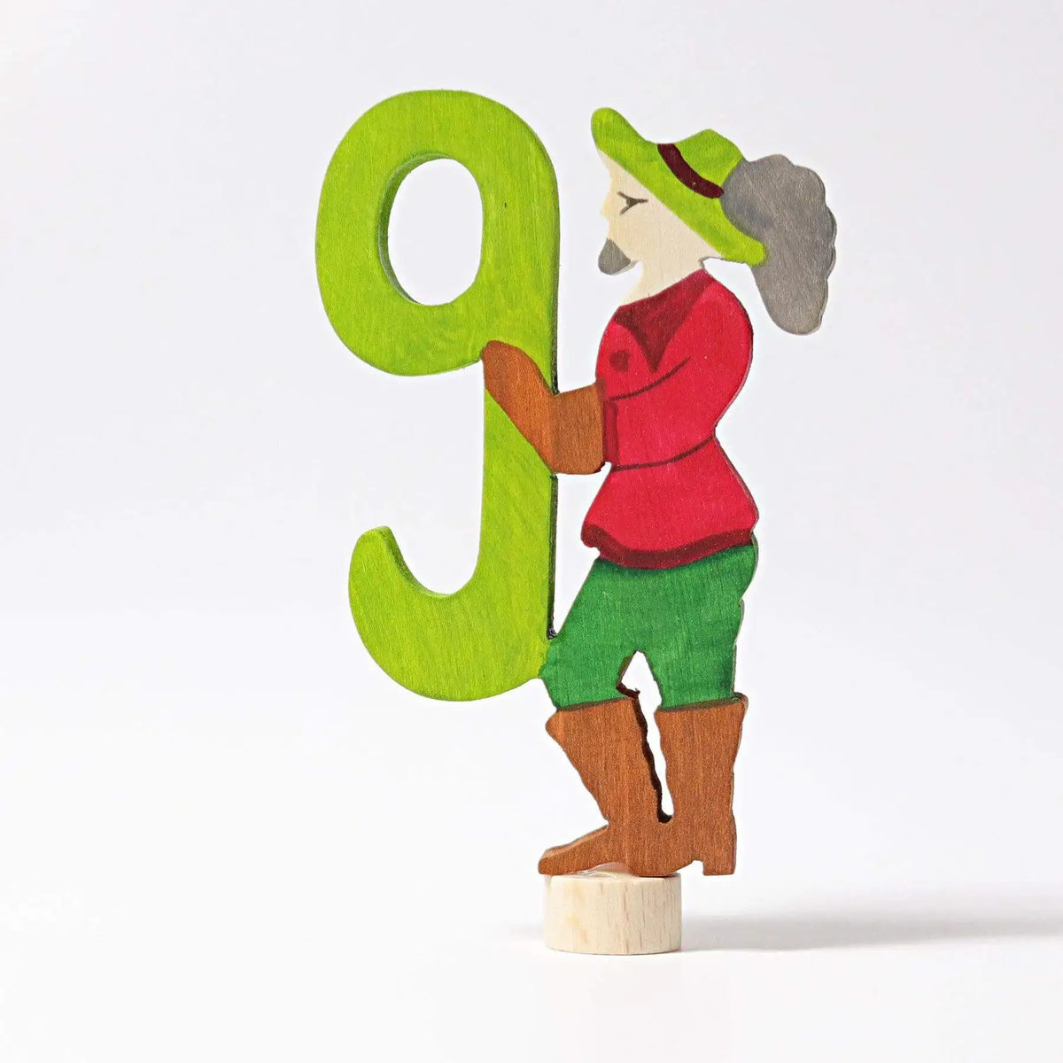 Geburtstagsstecker Märchenfigur Zahl 9 Grimms