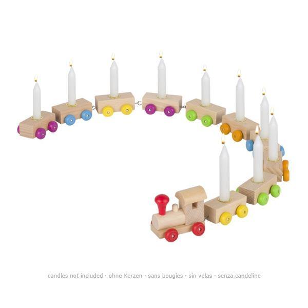 Geburtstagszug mit 10 Anhängern Goki