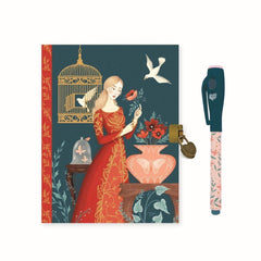 Geheimes Tagebuch - Lisa mit Stift Djeco