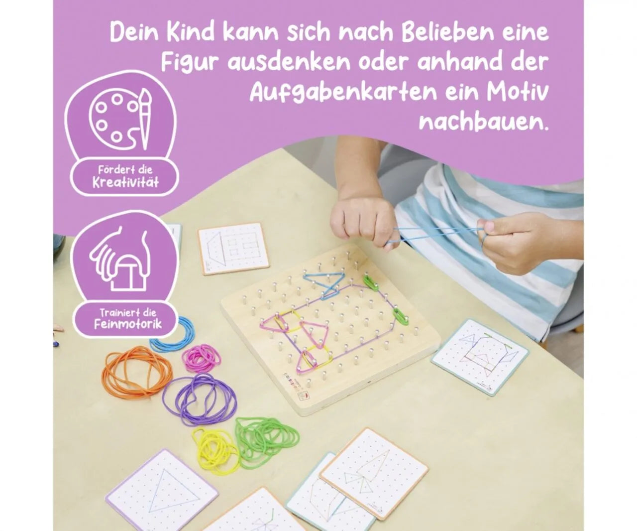 Geometrie Brett Montessori - Simba