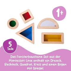 Geometrie Fensterbausteine Montessori - 100006001 Simba