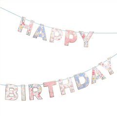 Girlande "Happy Birthday" - www. kunstundspiel .de 205579