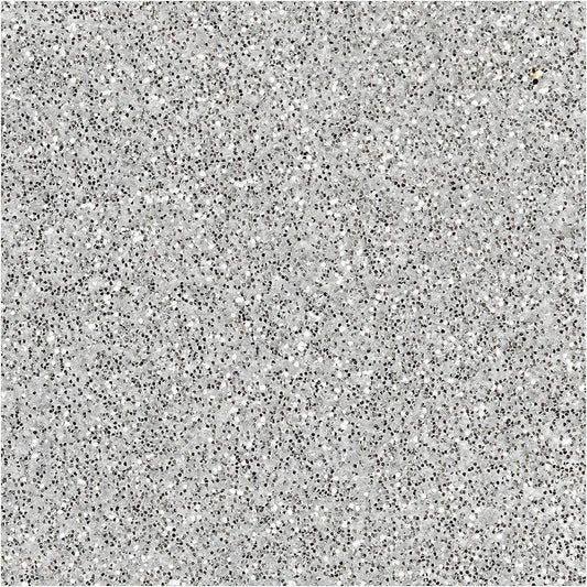 Glitter 110g silber cchobby