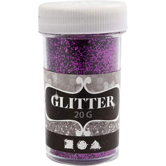 Glitter 20g lila - www. kunstundspiel .de 284285