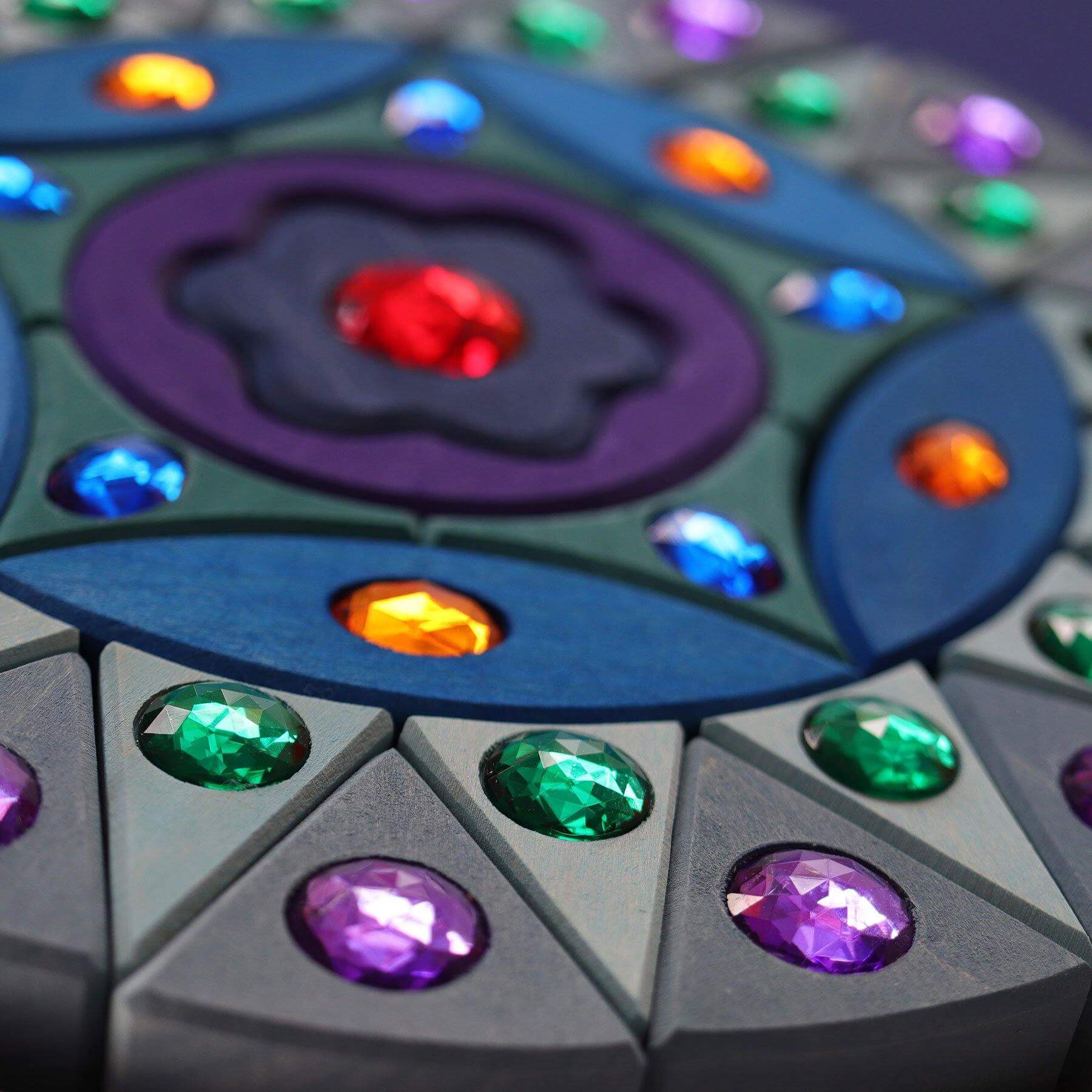 Glitzermandala Grimms