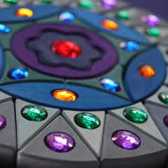 Glitzermandala Grimms