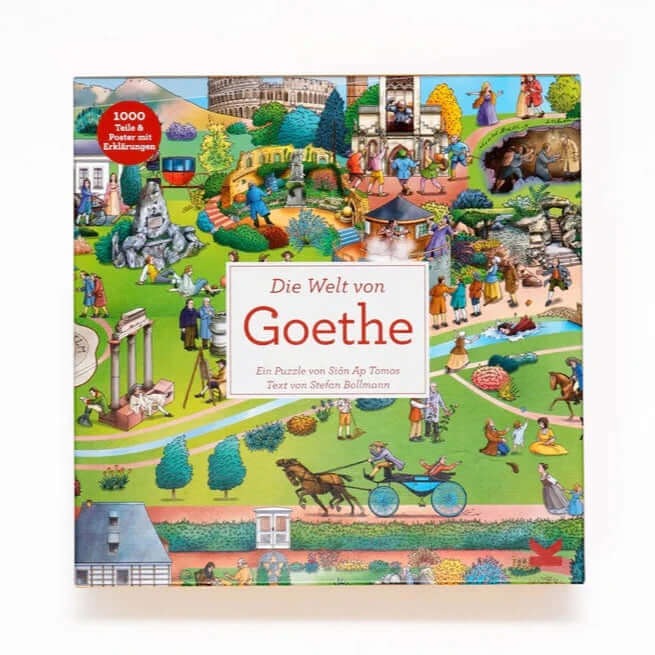 Puzzle 1000 Teile - Goethe Laurence King Spiele